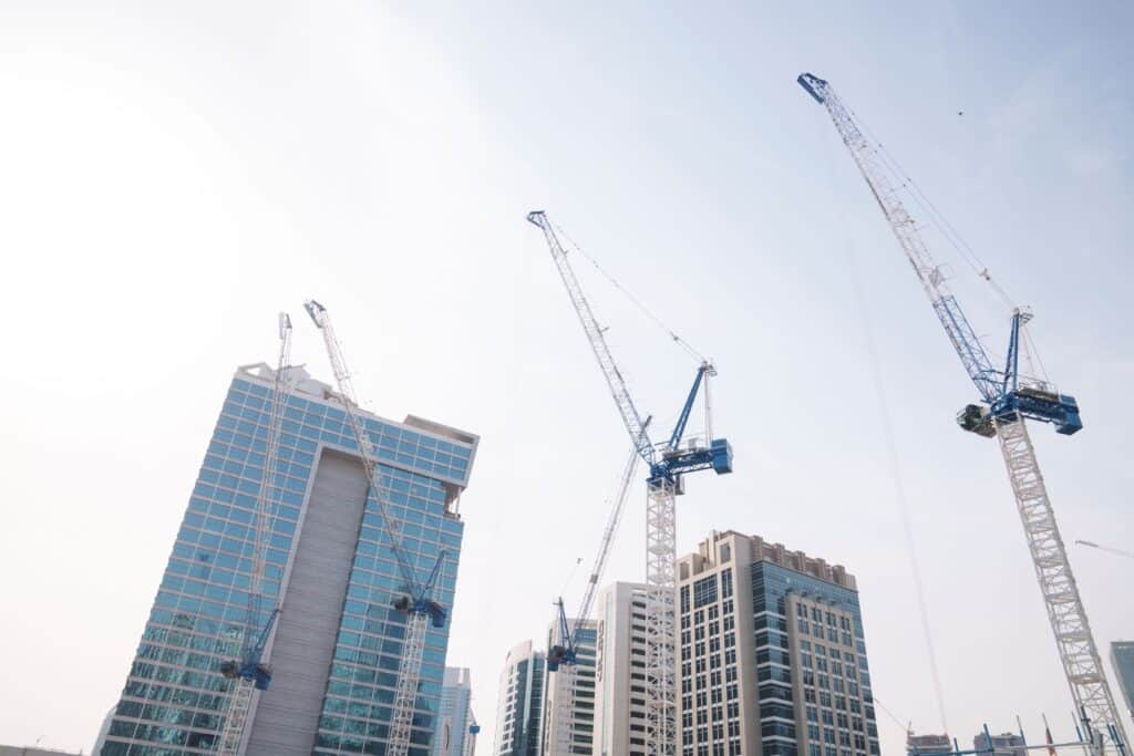 Five Raimondi LR213s for dual tower development in the heart of Dubai