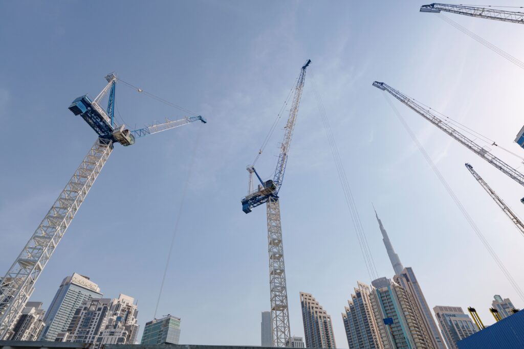 Five Raimondi LR213s for dual tower development in the heart of Dubai